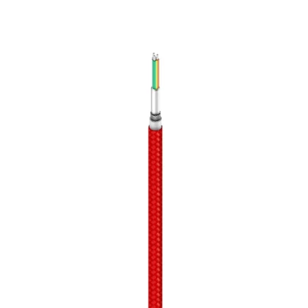 Kontrolsat - Cabo Xiaomi Mi USB-Tipo C Entrançado - 100cm - Vermelho Kontrolsat - Cabo Xiaomi Mi USB-Tipo C Entrançado - 100cm - Vermelho