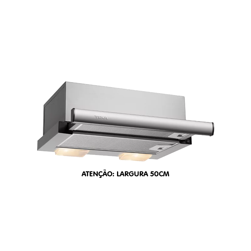 Exaustor Telescópico Teka TL1 52 - (50cm - 332 m3/h - Inox)|Teka|8421152131336 Exaustor Telescópico Teka TL1 52 - (50cm - 332 m3/h - Inox)|Teka|8421152131336