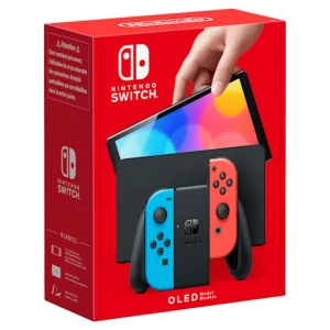 Kontrolsat - Nintendo Switch console - OLED - Blue & Red