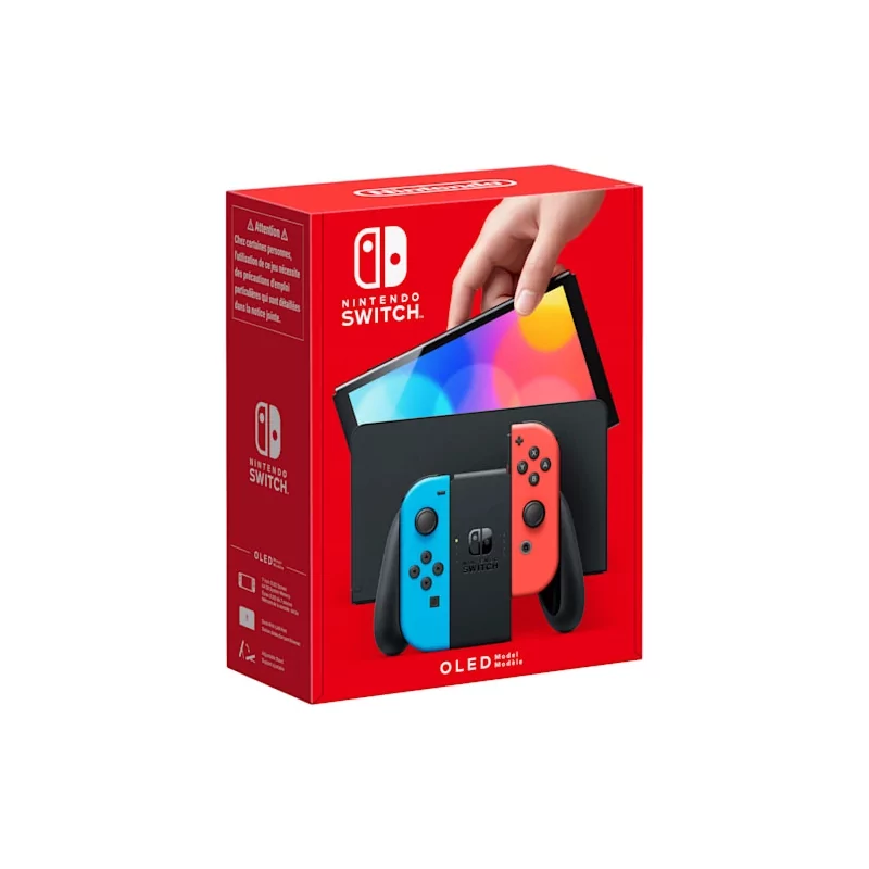 Kontrolsat - Nintendo Switch console - OLED - Blue & Red Kontrolsat - Nintendo Switch console - OLED - Blue & Red