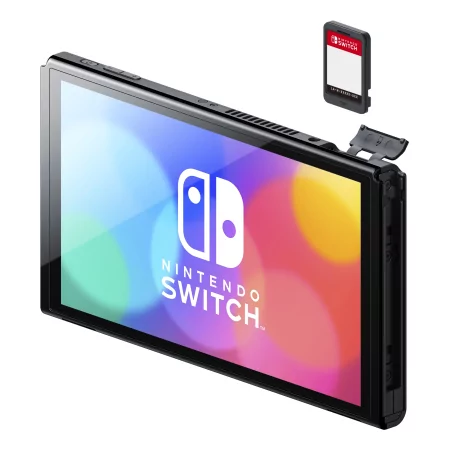 Kontrolsat - Nintendo Switch console - OLED - Blue & Red Kontrolsat - Nintendo Switch console - OLED - Blue & Red