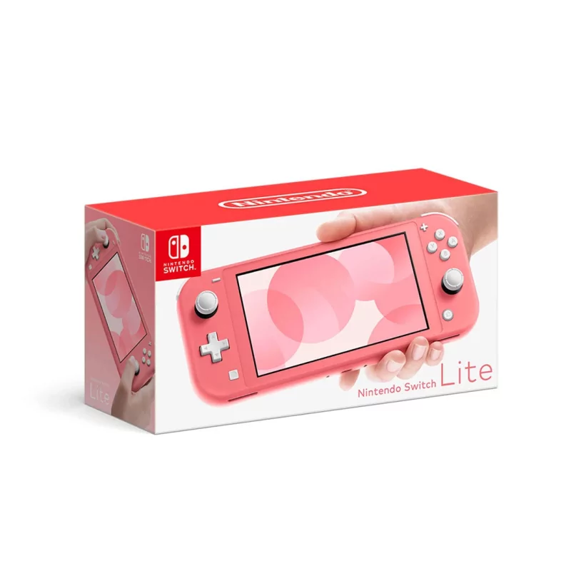 Kontrolsat - Consola Nintendo Switch - Lite - Rosa Coral