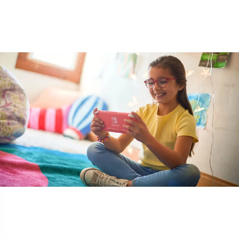 Kontrolsat - Consola Nintendo Switch - Lite - Rosa Coral