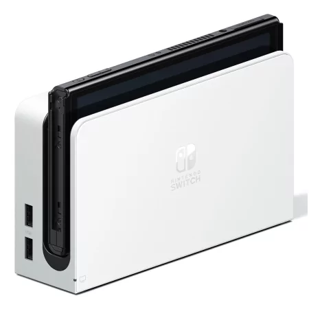 Kontrolsat - Nintendo Switch console - OLED - White Kontrolsat - Nintendo Switch console - OLED - White