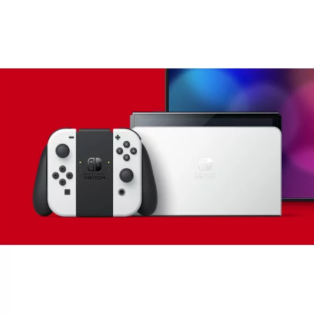 Kontrolsat - Consola Nintendo Switch - OLED - Branca Kontrolsat - Consola Nintendo Switch - OLED - Branca