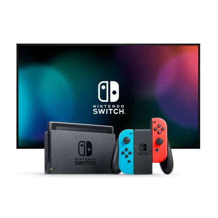 Kontrolsat - Consola Nintendo Switch V2 2019 - Azul & Vermelha Kontrolsat - Consola Nintendo Switch V2 2019 - Azul & Vermelha