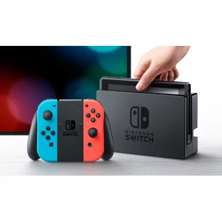 Kontrolsat - Consola Nintendo Switch V2 2019 - Azul & Vermelha Kontrolsat - Consola Nintendo Switch V2 2019 - Azul & Vermelha