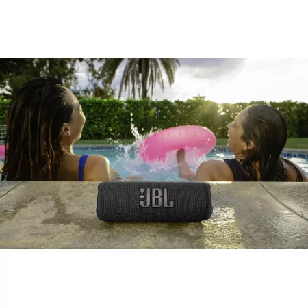 Kontrolsat - Coluna Portátil Bluetooth JBL - Flip 6 - 30W - Preta Kontrolsat - Coluna Portátil Bluetooth JBL - Flip 6 - 30W - Preta
