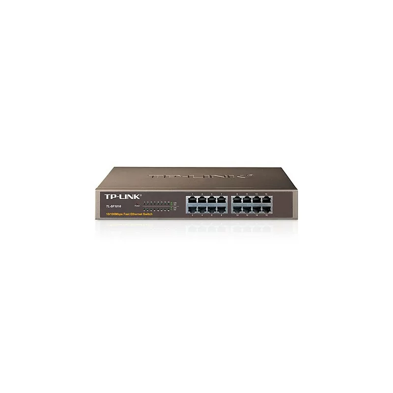 Switch TP-Link 16 Portas Rack - TL-SF1016 - 10/100Mbp Switch TP-Link 16 Portas Rack - TL-SF1016 - 10/100Mbp