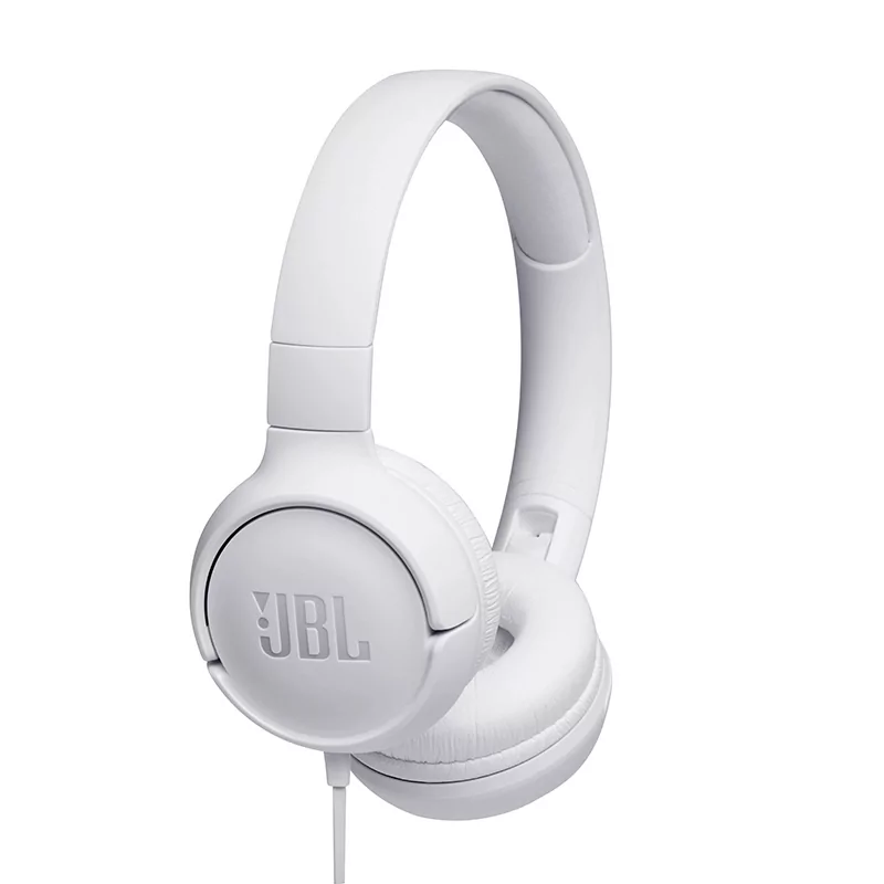 Kontrolsat - JBL Headphones - Pure Bass - White - T500WHT