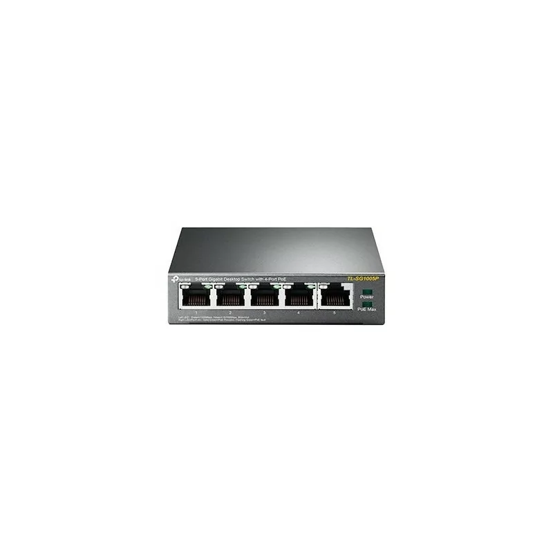 TP-Link 5 Port POE Switch - TL-SG1005P - Gigabit TP-Link 5 Port POE Switch - TL-SG1005P - Gigabit