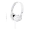 Kontrolsat - CASCOS CON MICROFONO BLANCO