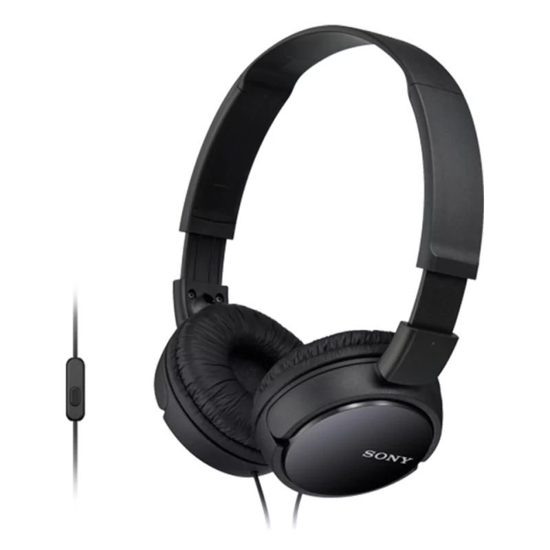 Kontrolsat - Headphones Sony - Pretos - MDRZX110APB Kontrolsat - Headphones Sony - Pretos - MDRZX110APB
