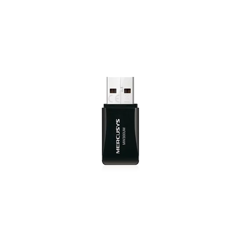 Kontrolsat - Adaptador de Rede USB Mercusys - 300Mbps - Mini - MW300UM