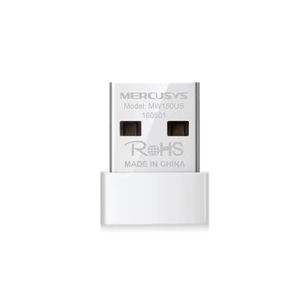 Kontrolsat - Mercusys USB Network Adapter - 150Mbps - Nano Wifi - MW150US Kontrolsat - Mercusys USB Network Adapter - 150Mbps - Nano Wifi - MW150US