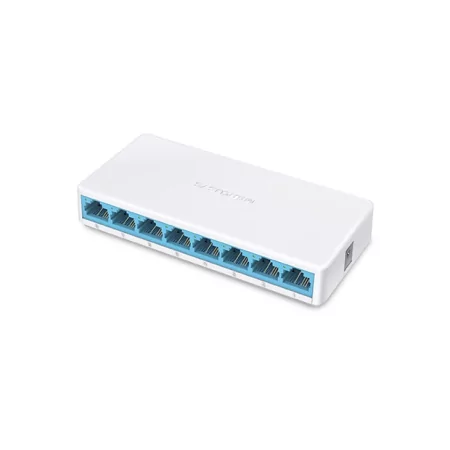 Kontrolsat - Switch Mercusys Mini - 8 Portas - 10/100Mbps - MS108
