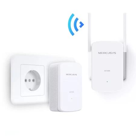 Kontrolsat - Powerline Mercusys - AV1000 - Gigabit WiFi - MP510Kit Kontrolsat - Powerline Mercusys - AV1000 - Gigabit WiFi - MP510Kit