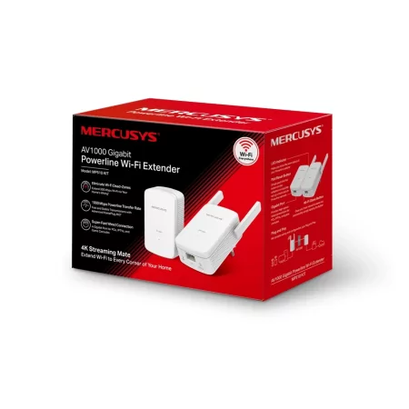 Kontrolsat - Powerline Mercusys - AV1000 - Gigabit WiFi - MP510Kit Kontrolsat - Powerline Mercusys - AV1000 - Gigabit WiFi - MP510Kit