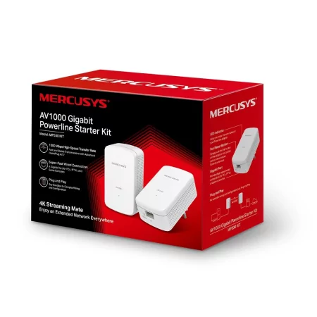 Kontrolsat - Powerline Mercusys - AV1000 - Gigabit - MP500 Kontrolsat - Powerline Mercusys - AV1000 - Gigabit - MP500