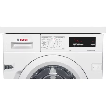 Kontrolsat - Bosch Built-in Washing Machine - 8Kg - 1400RPM - White Kontrolsat - Bosch Built-in Washing Machine - 8Kg - 1400RPM - White