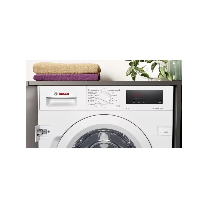 Kontrolsat - Bosch Built-in Washing Machine - 8Kg - 1400RPM - White