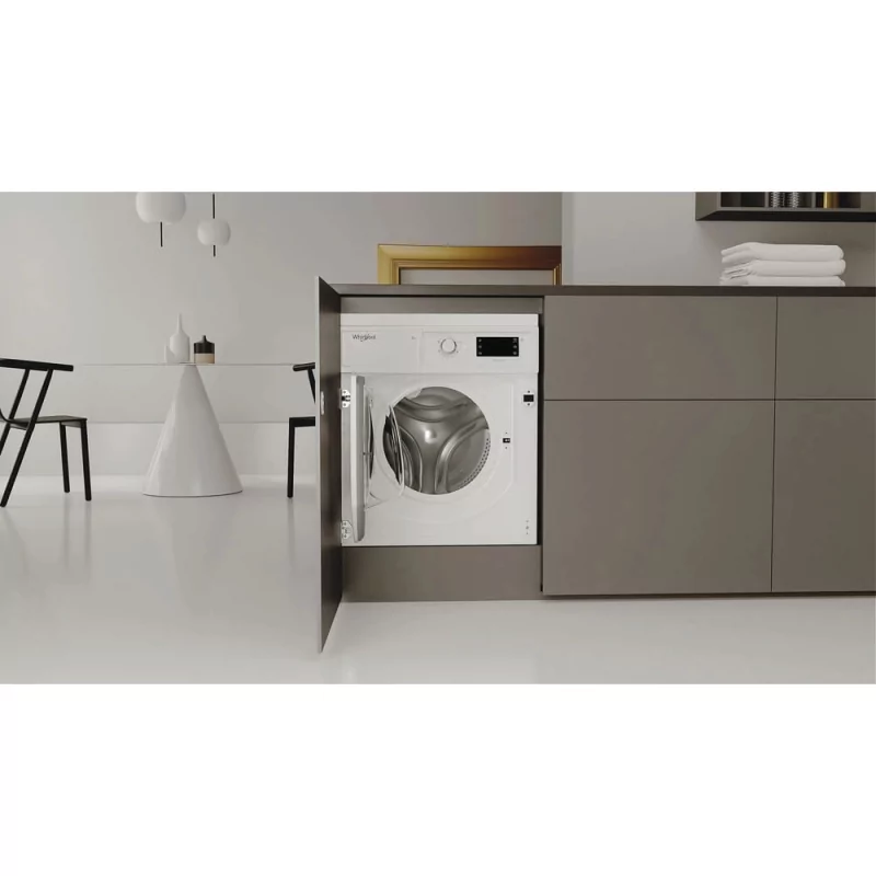 Kontrolsat - Máquina de Lavar Roupa de Encastre Whirlpool - 9Kg - 1400RPM - BIWMWG-91484E-EU