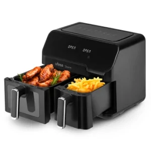 Kontrolsat - Air Fryer Ufesa - Digital - 9L (5.5L + 3.5L) - Storm