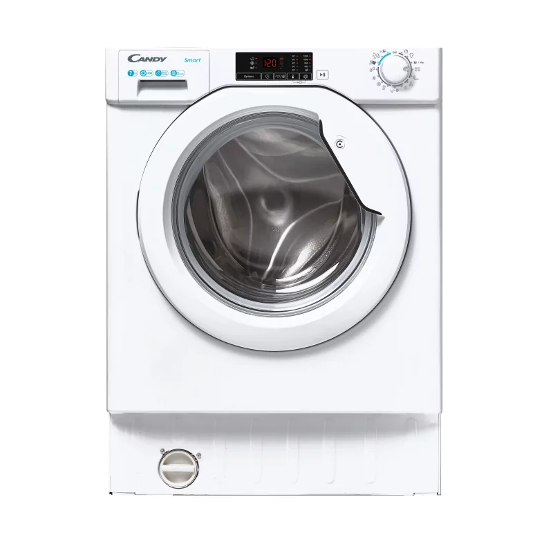 Kontrolsat - Máquina de Lavar Roupa de Encastre Candy - 7Kg - 1200RPM - Branca