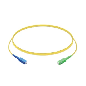 Kontrolsat - Cabo de Fibra Ótica Ubiquiti - Patchcord UPC/APC UFiber - C/UPC a SC/APC - UF-SM-PATCH-UPC-APC - 1.5M