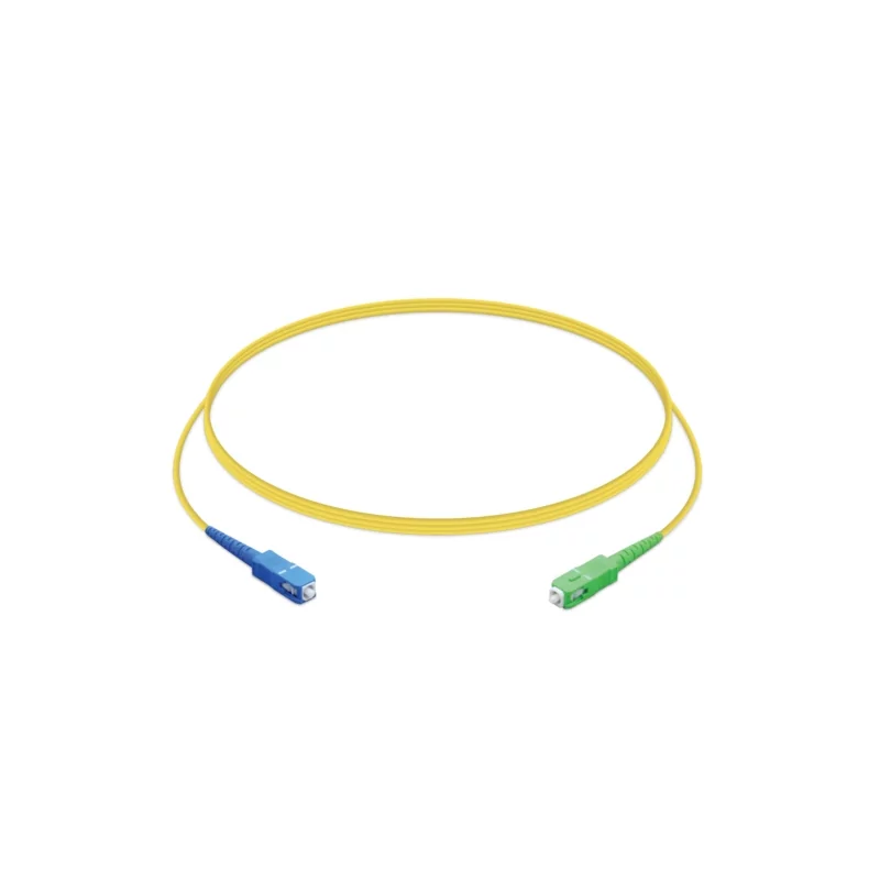 Kontrolsat - Cabo de Fibra Ótica Ubiquiti - Patchcord - 1.5M - UPC/APC UFiber - UF-SM-PATCH-UPC-APC Kontrolsat - Cabo de Fibra Ótica Ubiquiti - Patchcord - 1.5M - UPC/APC UFiber - UF-SM-PATCH-UPC-APC
