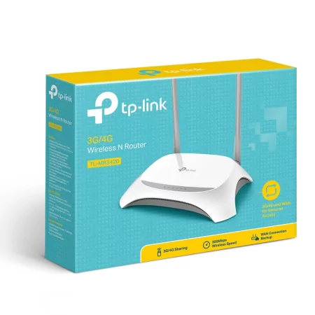Kontrolsat - Router Wi-Fi N Tp-Link 3G/4G - TL-MR3420 - (300Mbps) Kontrolsat - Router Wi-Fi N Tp-Link 3G/4G - TL-MR3420 - (300Mbps)