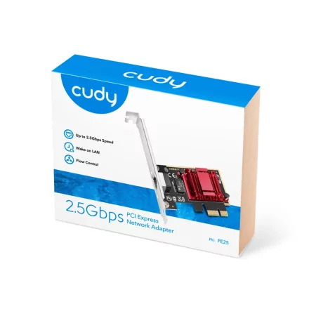 Kontrolsat - ADAPTADOR CUDY 2.5G PCI EXPRESS ADAPTER PE25 Kontrolsat - ADAPTADOR CUDY 2.5G PCI EXPRESS ADAPTER PE25
