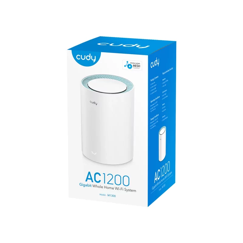 Kontrolsat - Ponto de Acesso Cudy - AC1200 - Wi-Fi Gigabit - M1300
