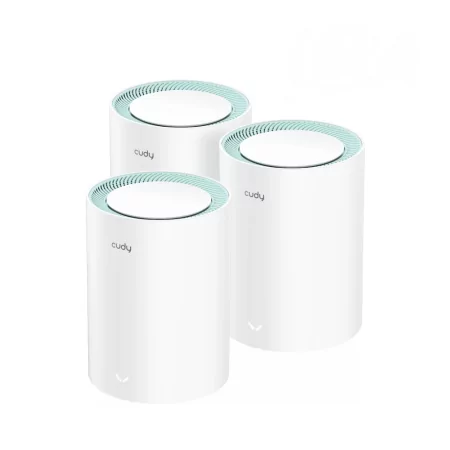 Kontrolsat - Cudy Mesh System - M1300 - AC1200 - Dual-Band Wi-Fi 5 Gigabit - Pack of 3 Units