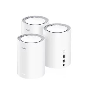 Kontrolsat - Sistema Mesh Cudy - AX1800 - M1800 - Dual-Band Wi-Fi 6 - Pack 3 Unidades