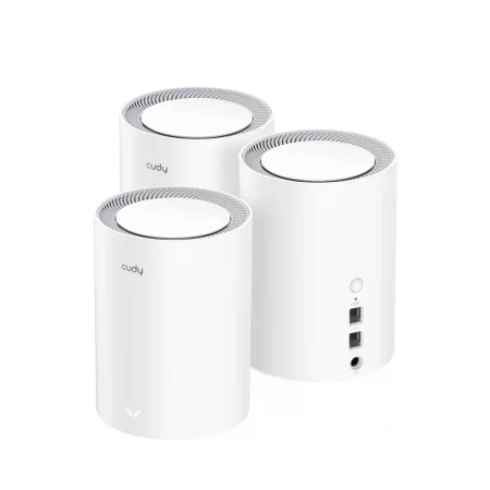 Kontrolsat - Mesh Cudy System - AX1800 - M1800 - Dual-Band Wi-Fi 6 - Pack 3 Units