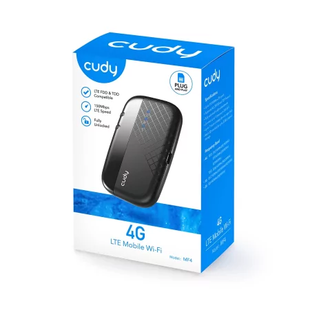 Kontrolsat - Cudy Router - AC1300 - USB 3.0 - MF4 Kontrolsat - Cudy Router - AC1300 - USB 3.0 - MF4