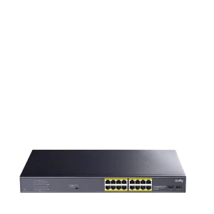 Kontrolsat - Switch Cudy - 16 Portas Gigabit - UnManaged PoE+ SFP