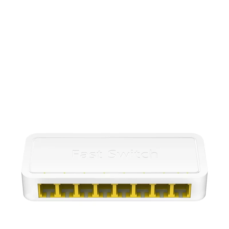 Kontrolsat - Switch Cudy - 8 Ports 10/100 Mbps - UnManaged - FS108D Kontrolsat - Switch Cudy - 8 Ports 10/100 Mbps - UnManaged - FS108D