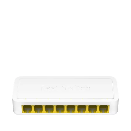 Kontrolsat - Switch Cudy - 8 Portas 10/100 Mbps - UnManaged - FS108D Kontrolsat - Switch Cudy - 8 Portas 10/100 Mbps - UnManaged - FS108D