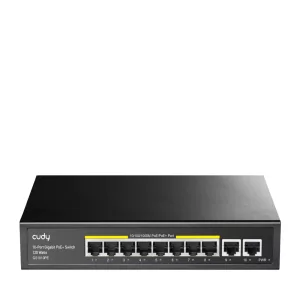Kontrolsat - Cudy Switch - 10 Gigabit Ports - UnManaged - GS1010PE