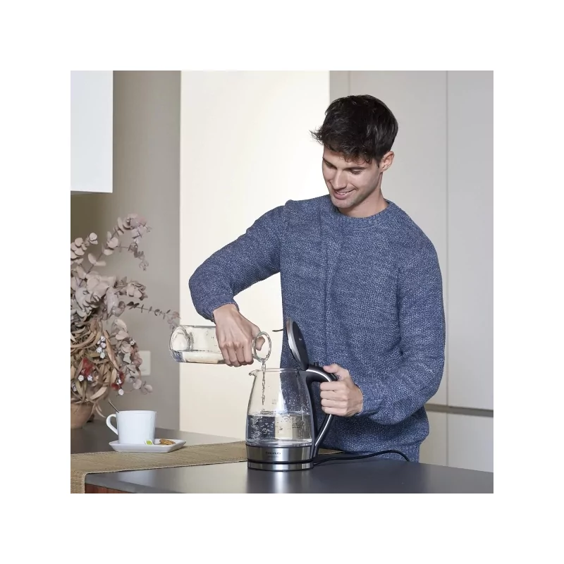 Kontrolsat - Taurus Kettle - Aroa Glass - 1.8L - 2200W