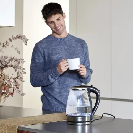 Kontrolsat - Taurus Kettle - Aroa Glass - 1.8L - 2200W Kontrolsat - Taurus Kettle - Aroa Glass - 1.8L - 2200W