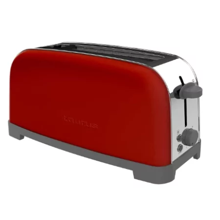 Kontrolsat - Taurus Toaster - Vintage Single Red - 850W Kontrolsat - Taurus Toaster - Vintage Single Red - 850W