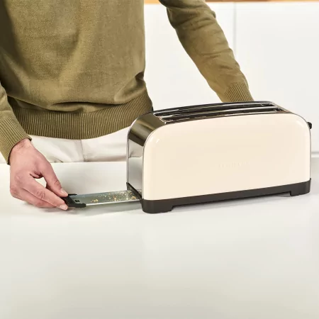 Kontrolsat - Taurus Toaster - Vintage Cream - 2 Slices - 1400W Kontrolsat - Taurus Toaster - Vintage Cream - 2 Slices - 1400W