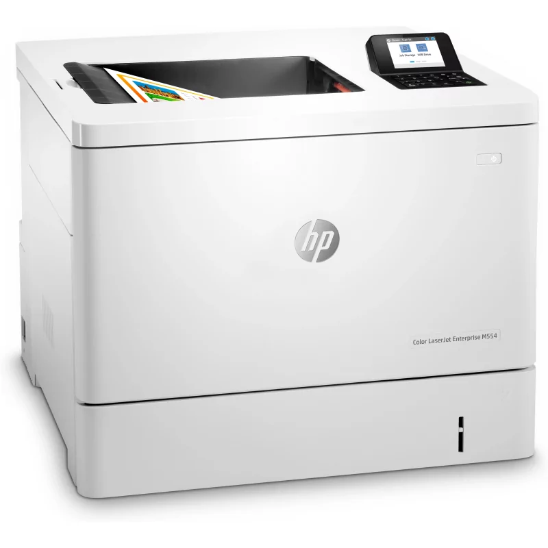 Kontrolsat - Impressora HP - Cores - Laserjet Enterprise - M554dn