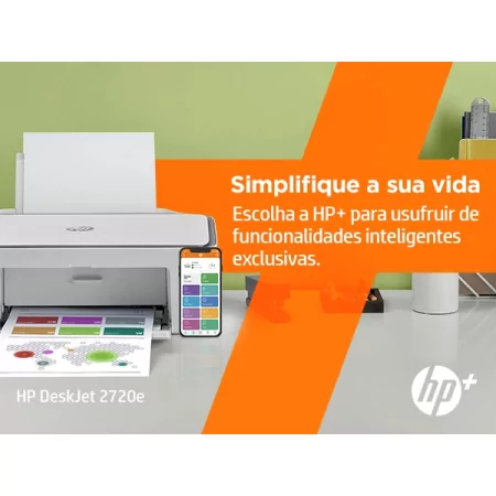 Kontrolsat - Impressora HP - Multifuncional - Wi-Fi - 26K67B Kontrolsat - Impressora HP - Multifuncional - Wi-Fi - 26K67B
