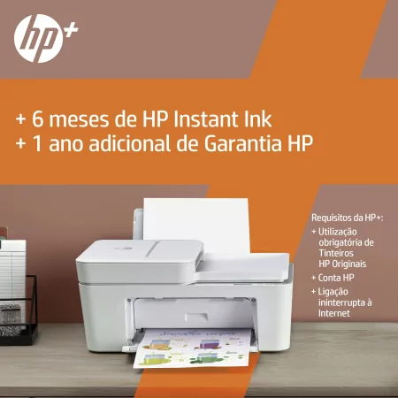 Kontrolsat - Impressora HP - Multifunções - Cores - Wireless - 4120e Kontrolsat - Impressora HP - Multifunções - Cores - Wireless - 4120e