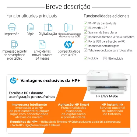 Kontrolsat - HP Multifunction Printer - Envy 6420e - 223R4B