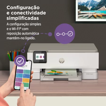 Kontrolsat - Impressora HP - Multifunções - Envy Inspire 7220e - 242P6B Kontrolsat - Impressora HP - Multifunções - Envy Inspire 7220e - 242P6B